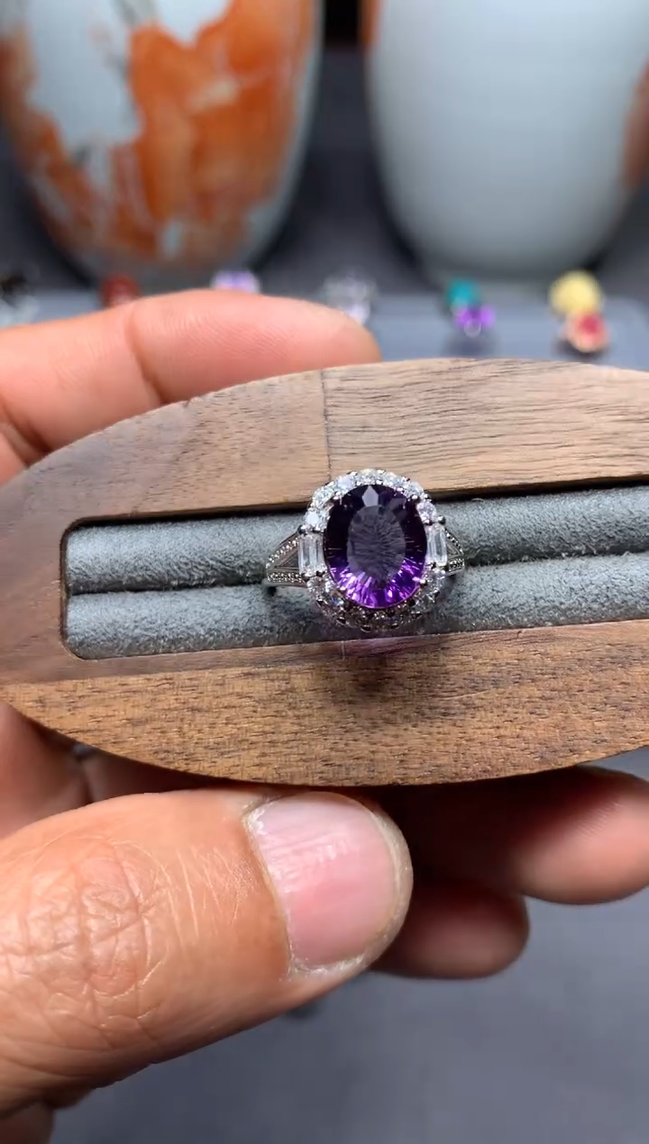 【闪购商品】水晶戒指未镶嵌W74（随机性发货只发一单）