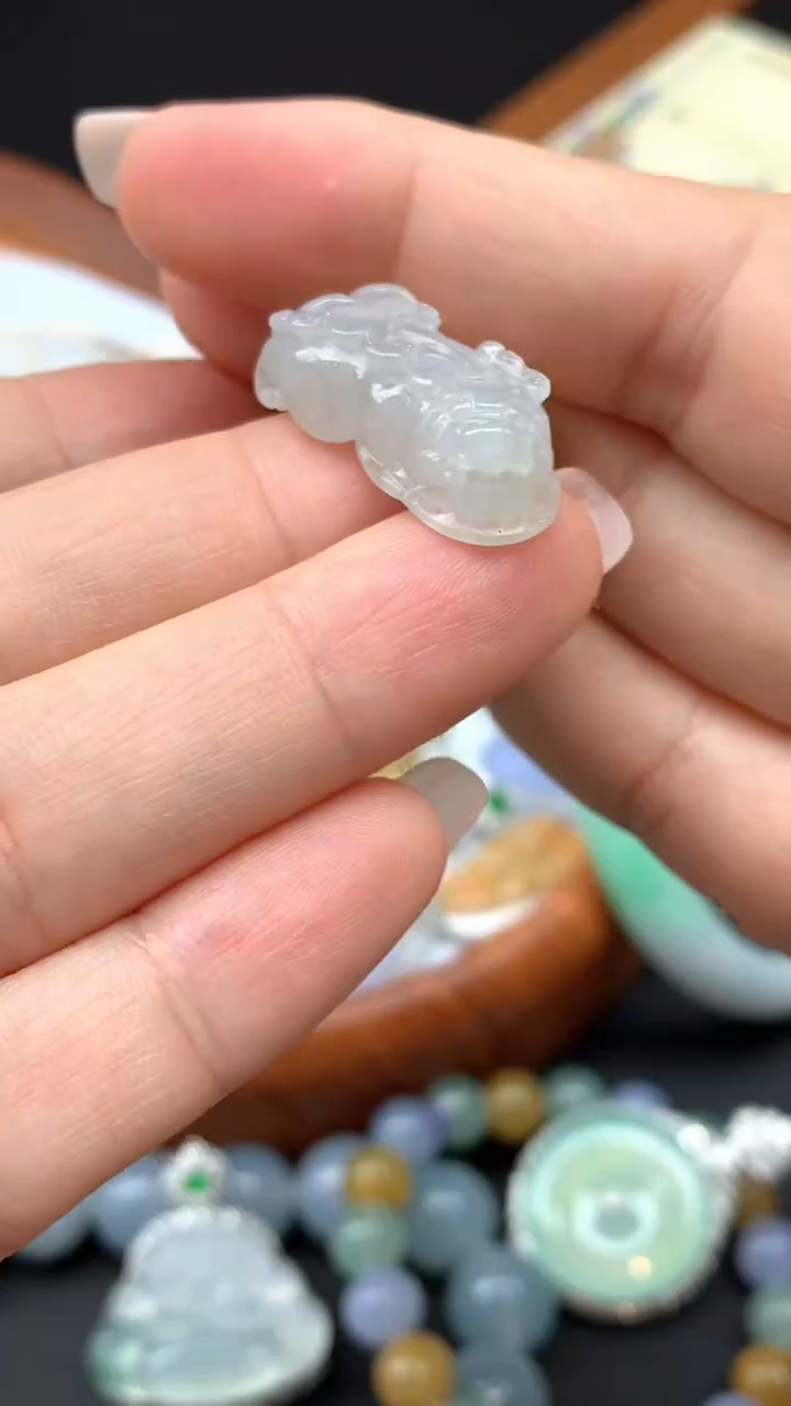 【闪购商品】翡翠颈饰未镶嵌3-天然翡翠