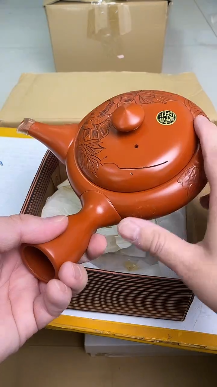 日瓷回流大尺寸常滑烧茶壶