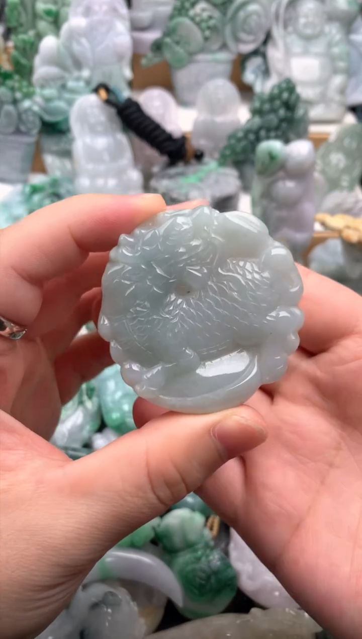 吊坠(不含链)未镶嵌翡翠1