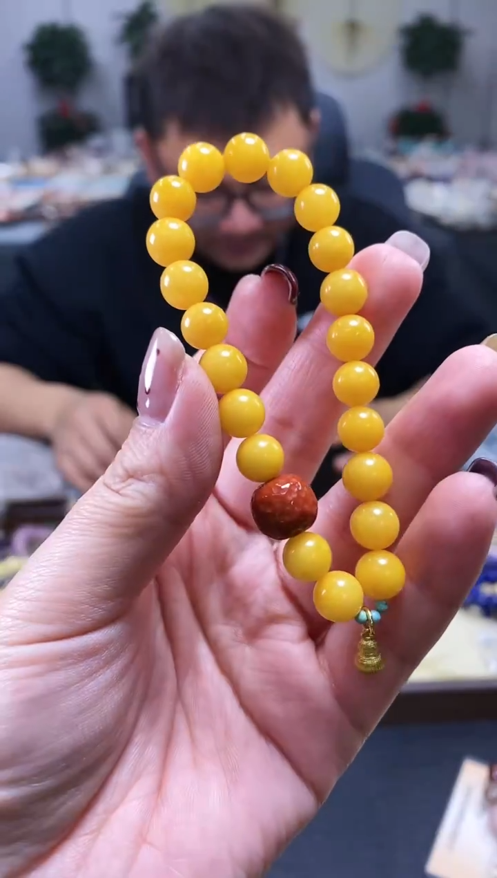 手串蜜蜡未镶嵌手串821