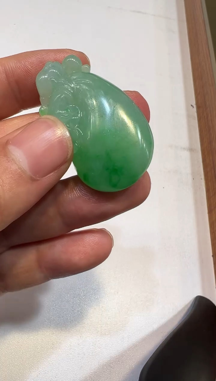 【闪购商品】定制翡翠未镶嵌钱袋