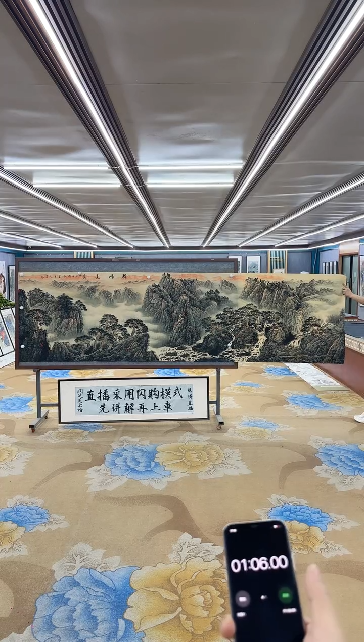 【闪购商品】绘画M王红兵-小丈二-山水国画