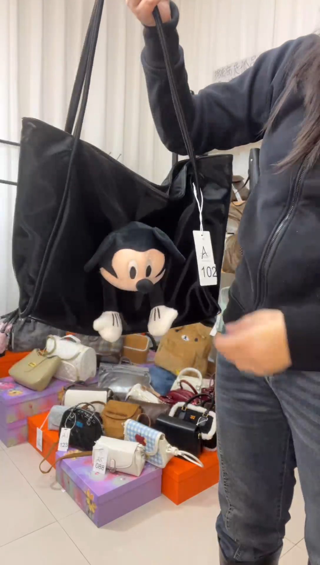 PU小蓝孤品包包（默认微瑕）102