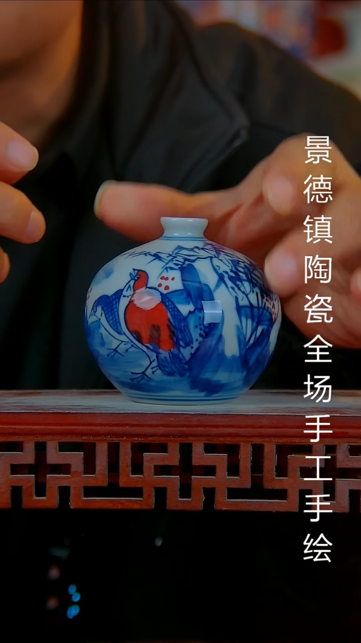 摆件陶瓷景德镇陶瓷 全场手工手绘