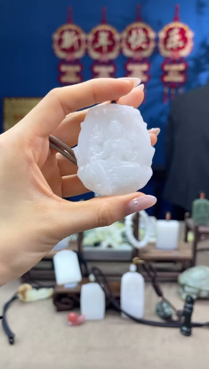 【闪购商品】和田玉颈饰未镶嵌1