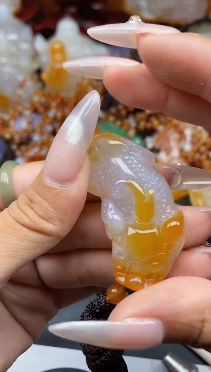 【闪购商品】玛瑙/玉髓颈饰未镶嵌ll