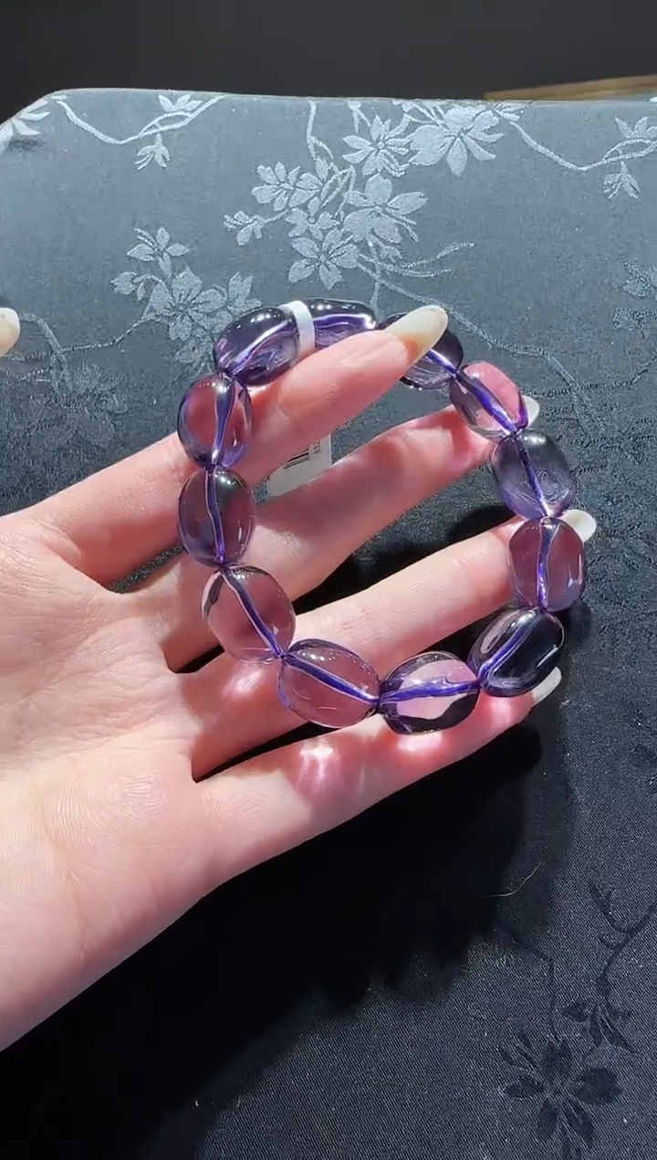 【闪购商品】紫晶手串未镶嵌紫水随形手串
