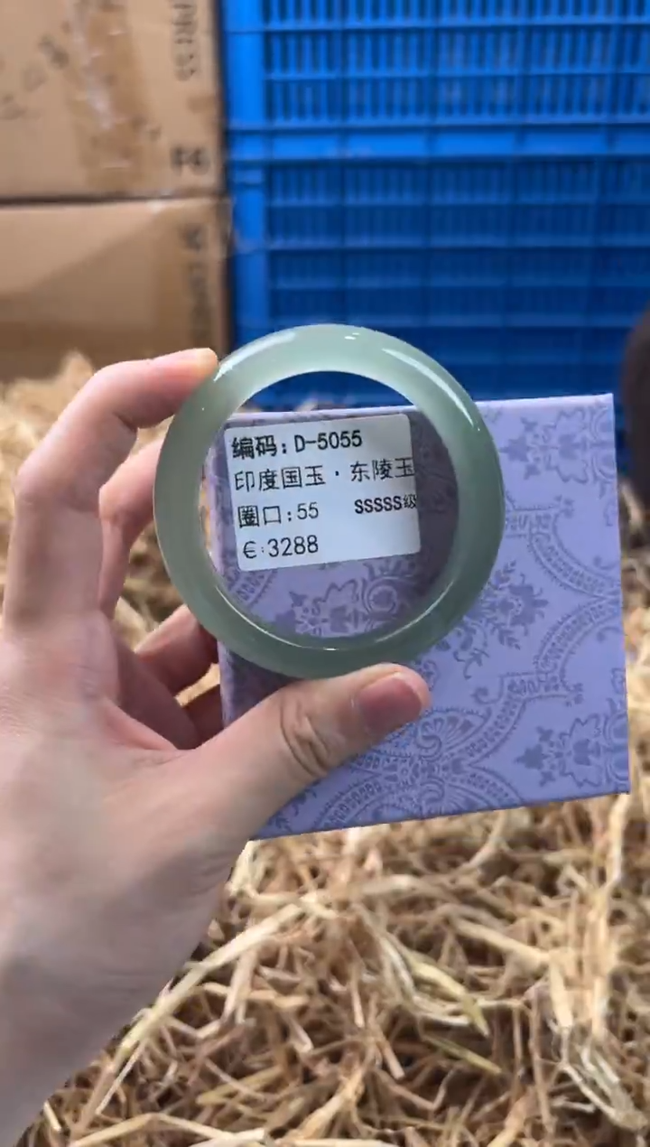 未镶嵌手镯石英质玉D-5055