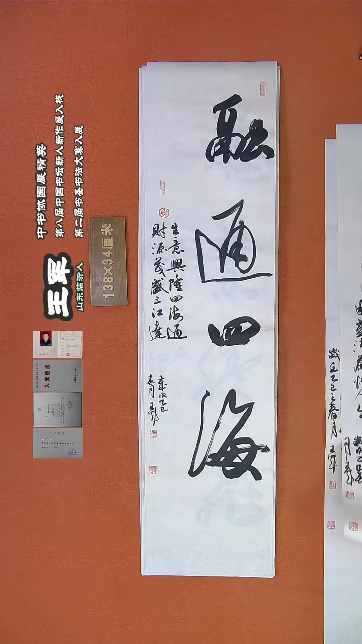 【闪购商品】书法386王军书法作品