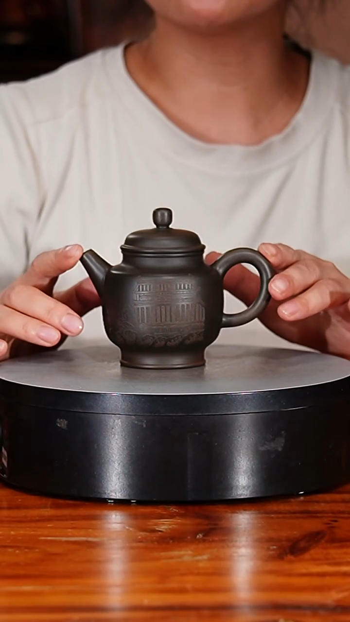 宜兴原矿紫砂壶茶壶150C
