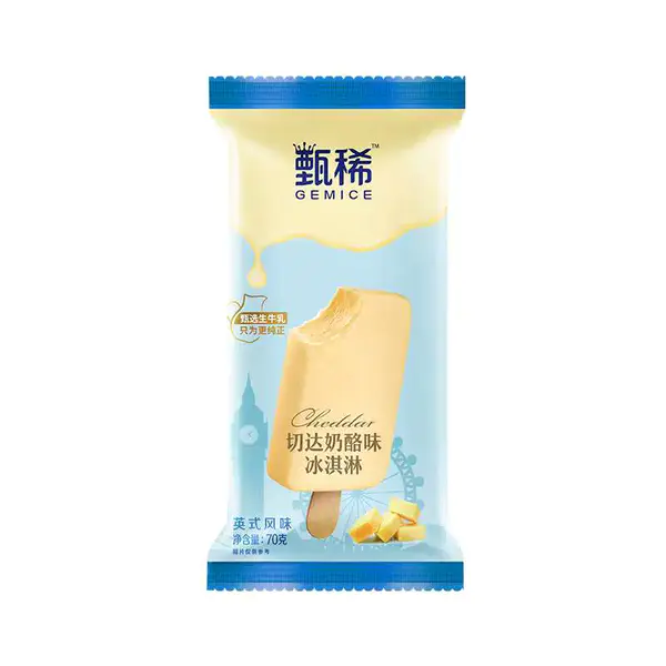 伊利切达奶酪冰淇淋奶酪味 70g