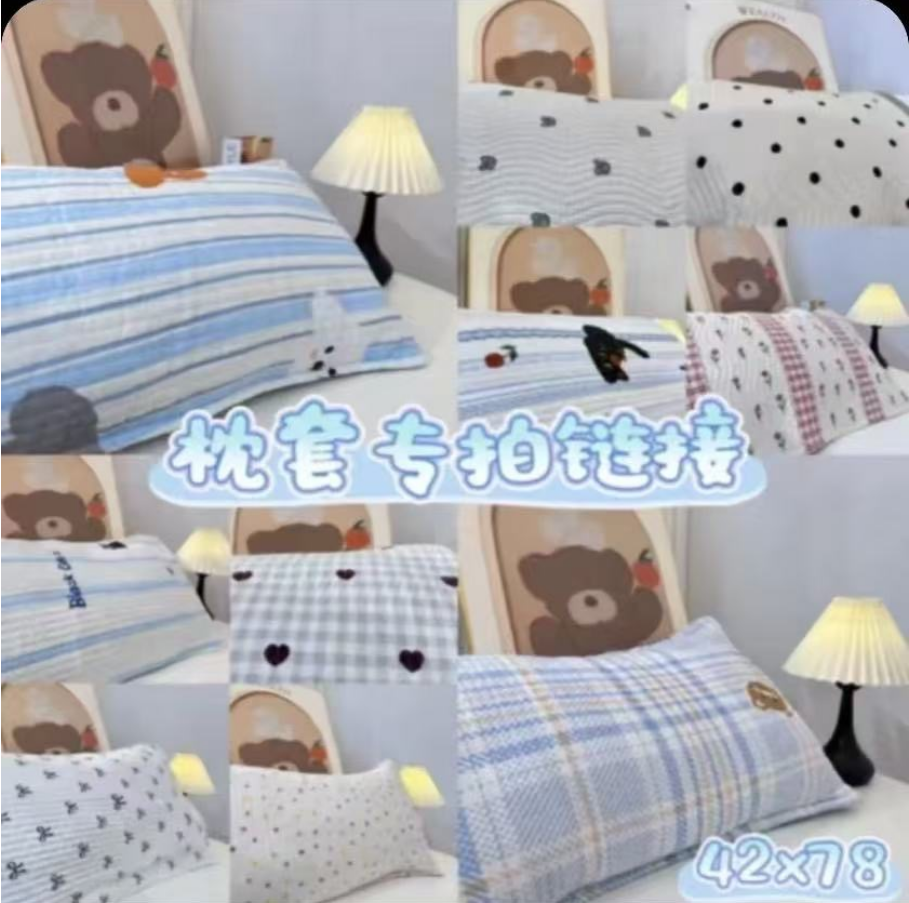 冬季加厚宝宝绒【一号链接加厚宝宝绒同款枕套】一对  微瑕