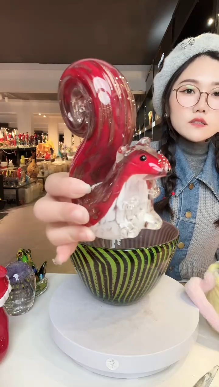 【闪购商品】茶盏琉璃摆件家居摆件