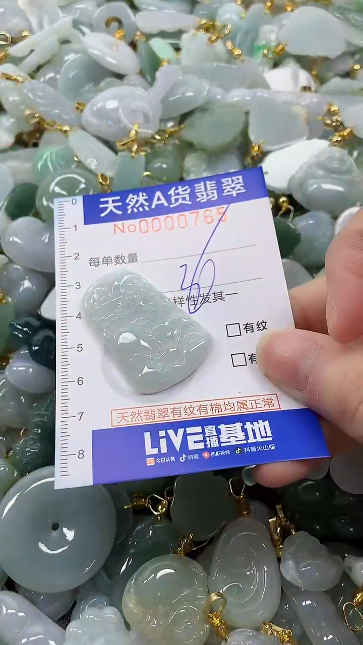 颈饰未镶嵌翡翠纯天然a货翡翠