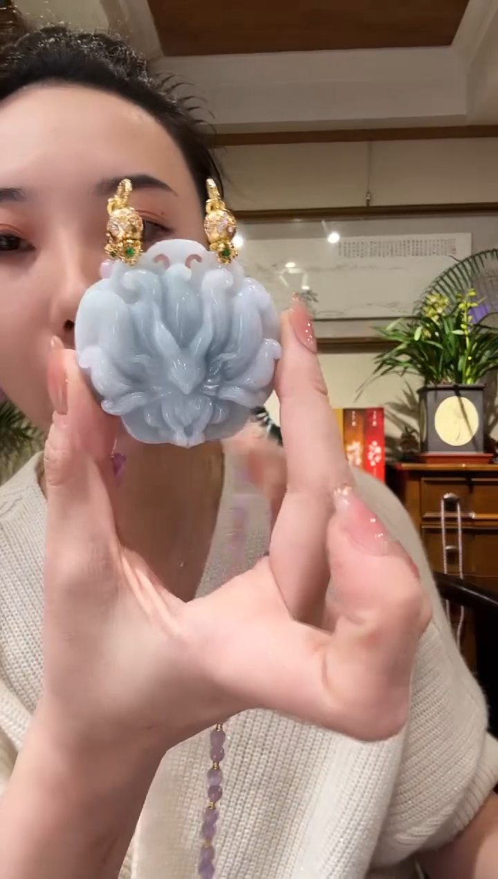 【闪购商品】翡翠颈饰未镶嵌国风