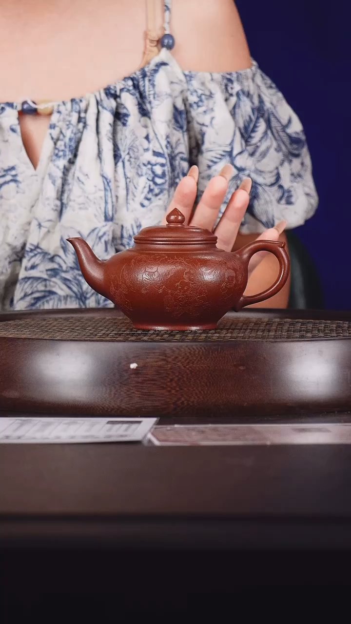 茶壶紫砂陈红紫砂壶135