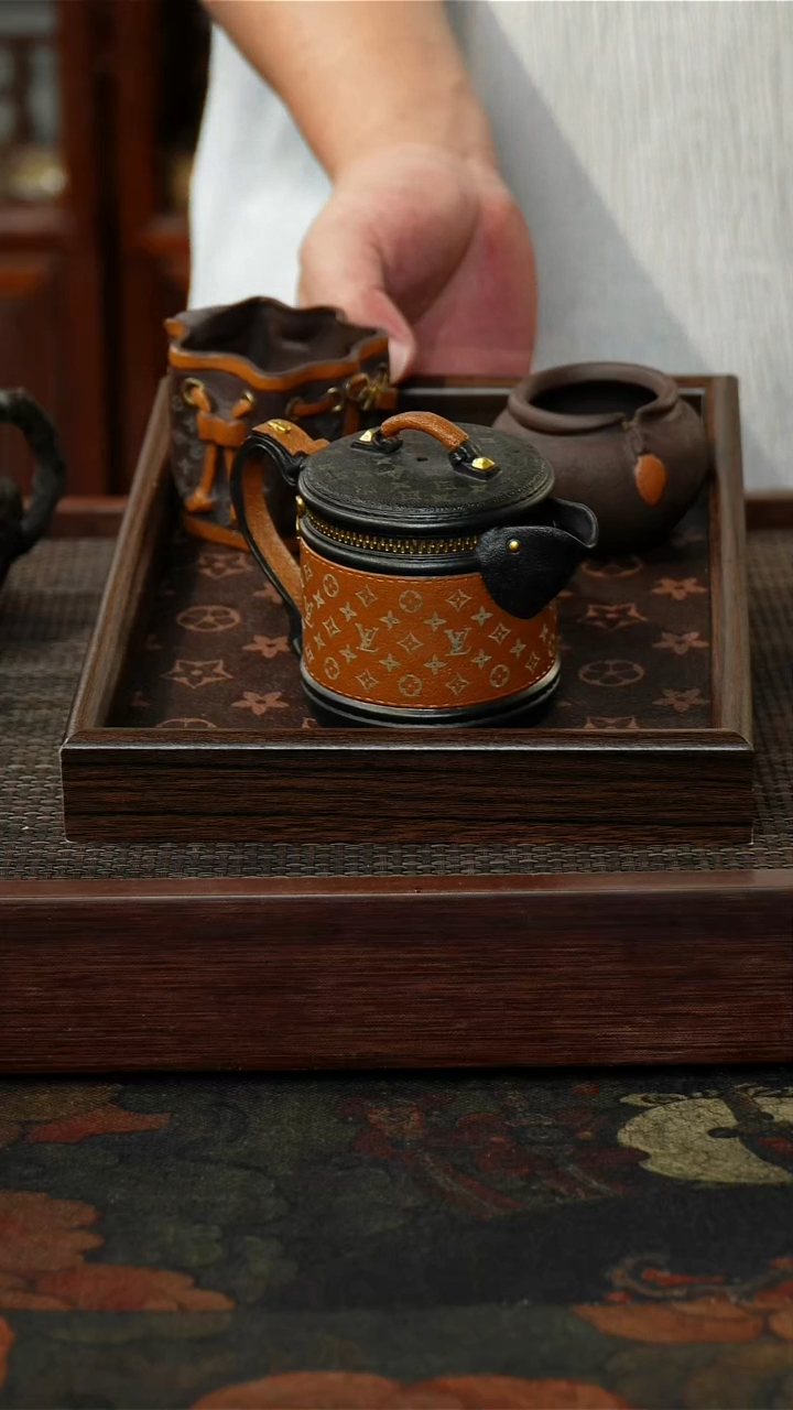 茶壶紫砂桶包4件套编辑框编辑框