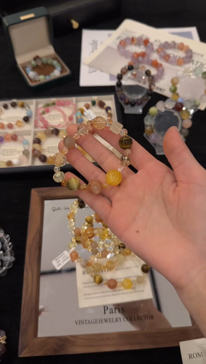 合金手链水晶财富使者x3434