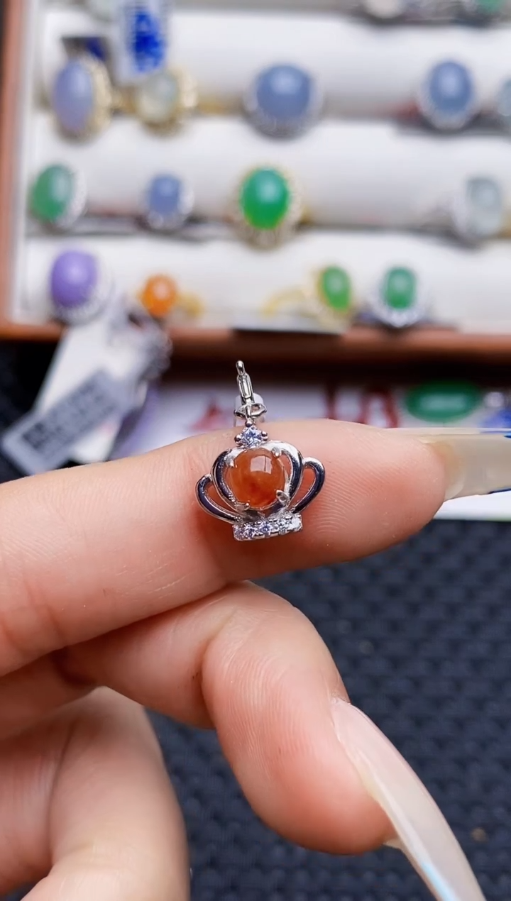 银S925镶嵌戒指翡翠5156