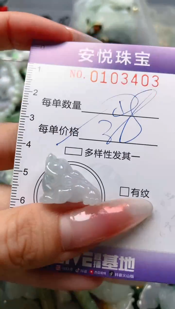 【闪购商品】翡翠颈饰未镶嵌闪购0103403多样性发其一