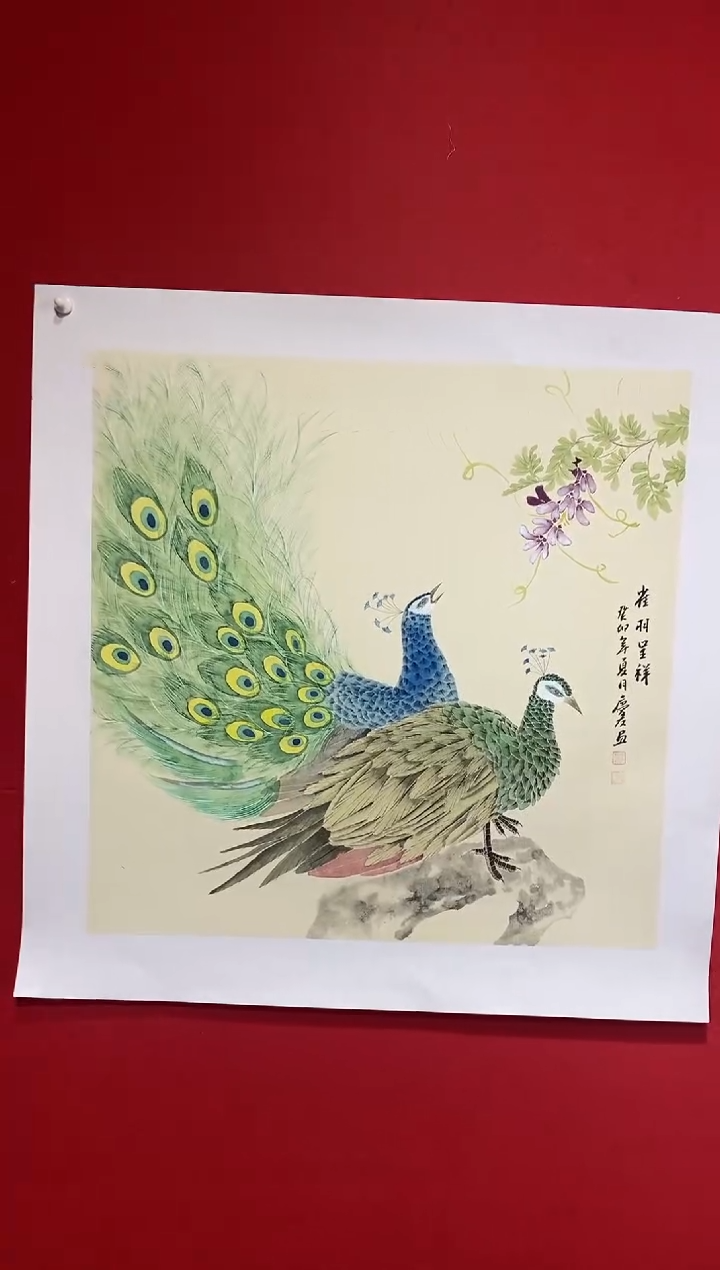 【闪购商品】国画LQY洋李庆友老师