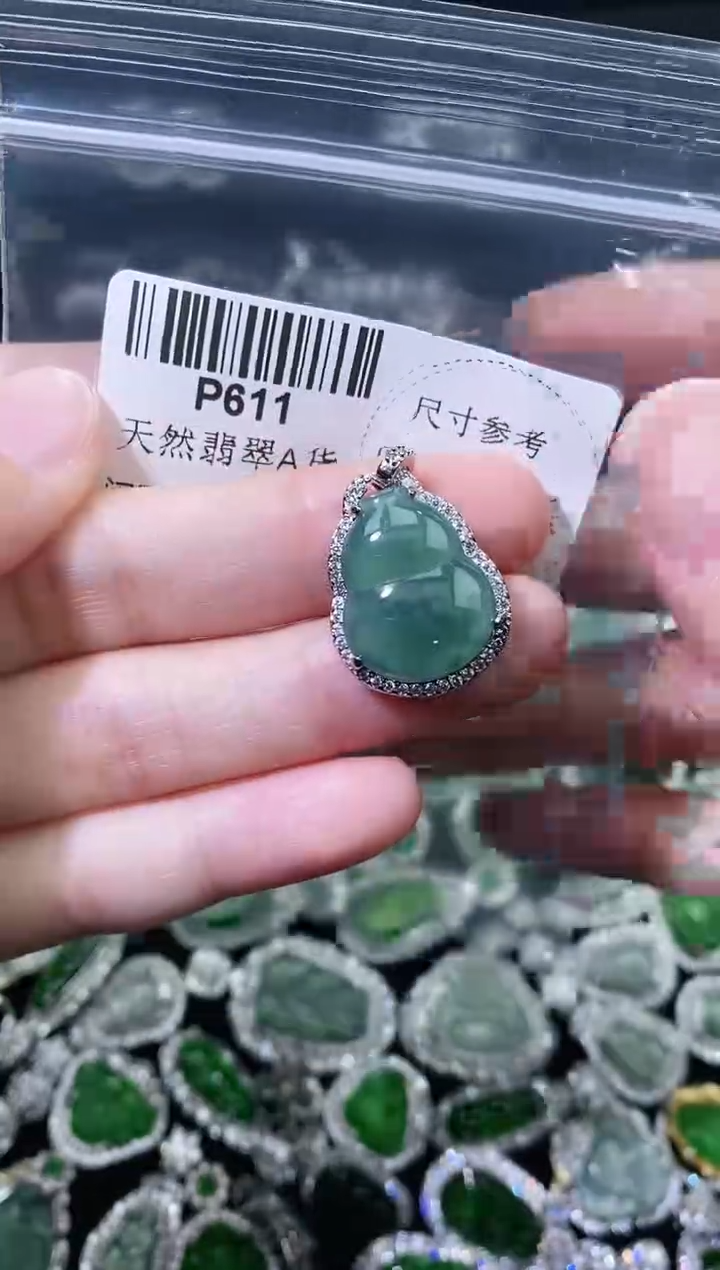 翡翠未镶嵌颈饰精美翡翠-多样性只发一件P611