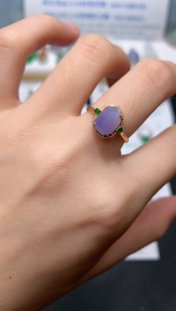 翡翠18K金镶嵌颈饰模式推广期24小时鉴赏期