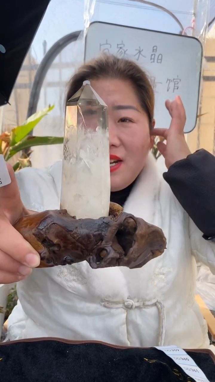 【闪购商品】水晶柱子未镶嵌白水晶柱子D356