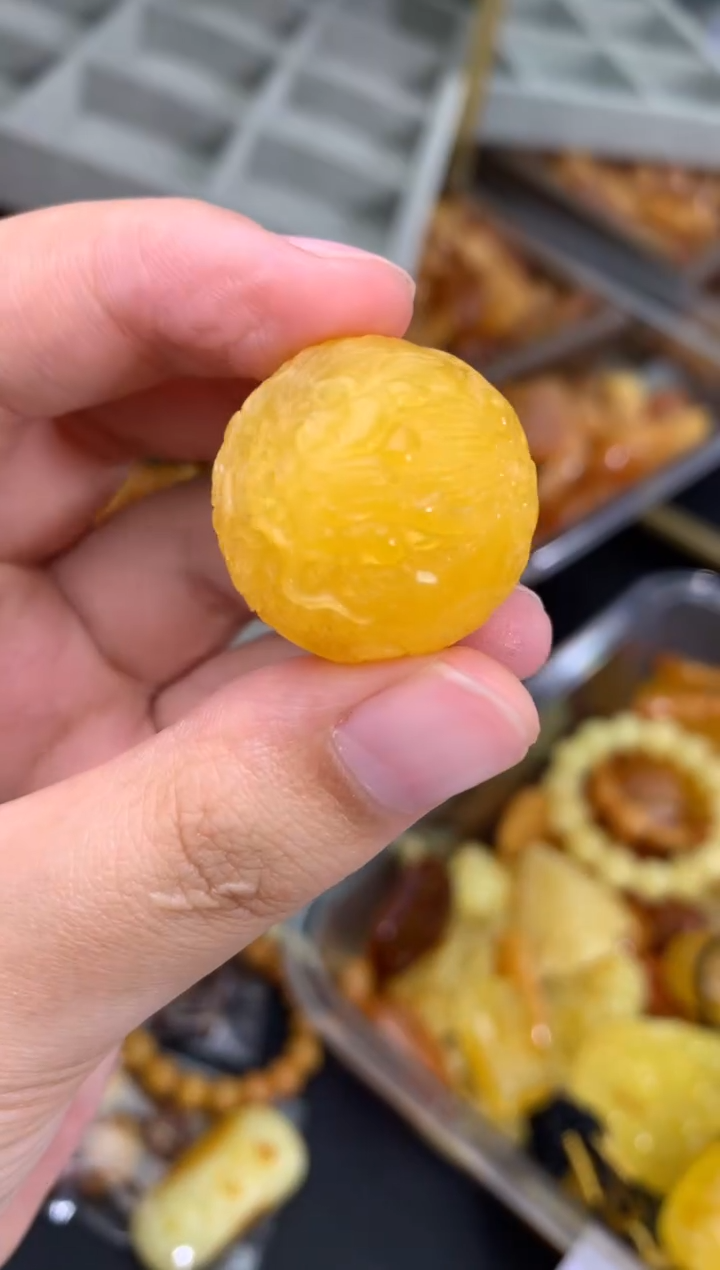 蜜蜡未镶嵌珠宝奇石听*屿112