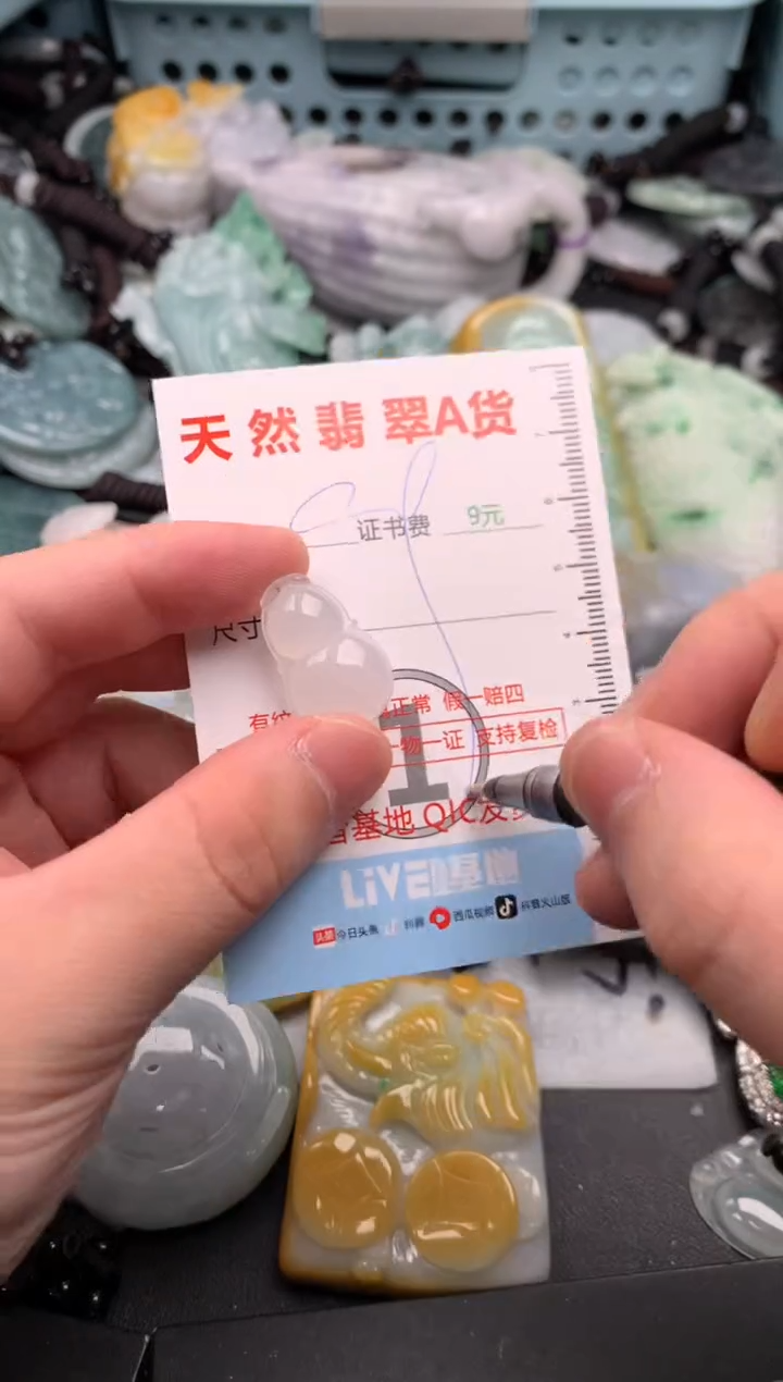 吊坠(不含链)未镶嵌翡翠1