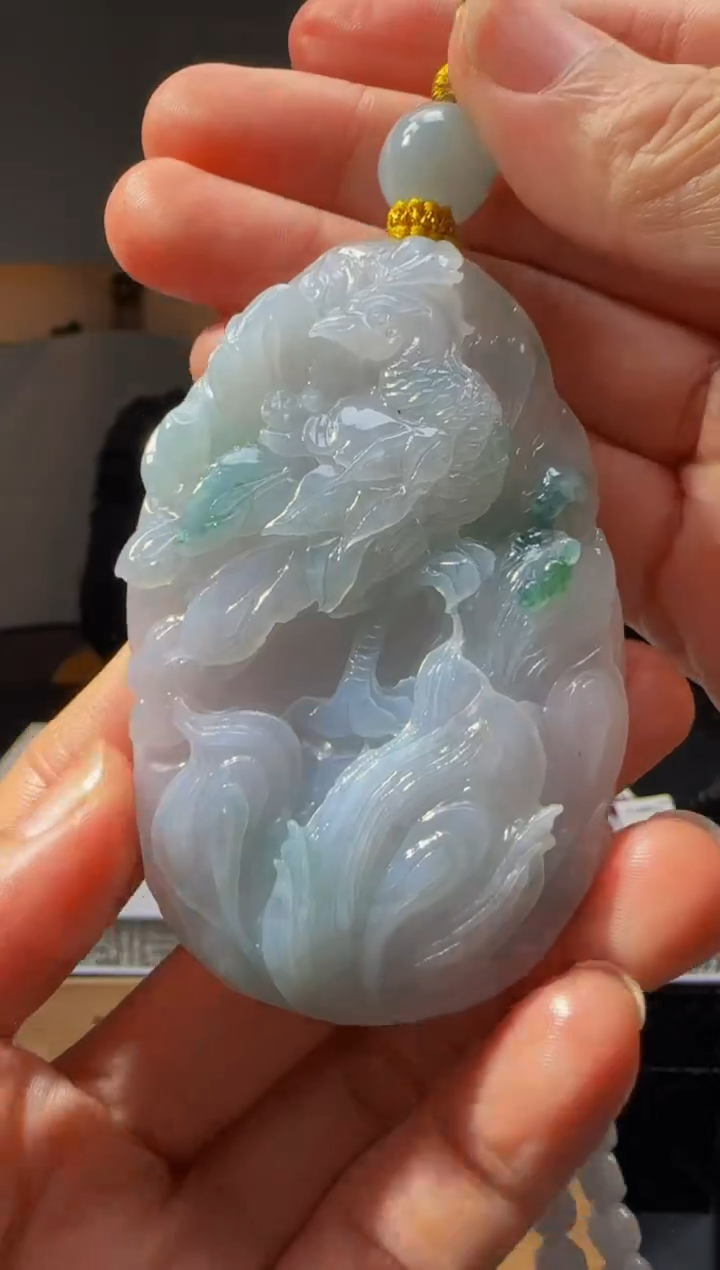 【闪购商品】定制翡翠未镶嵌Q02788翡翠毛货