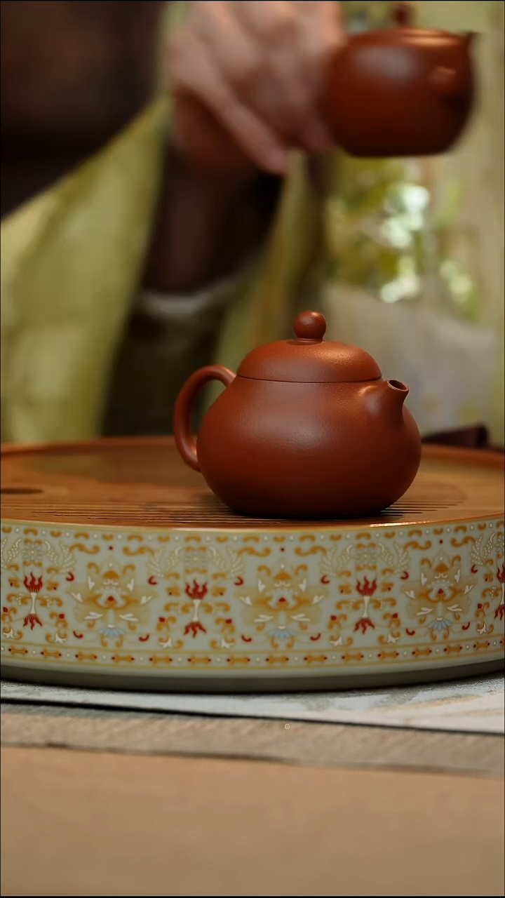 茶壶紫砂朱泥文旦