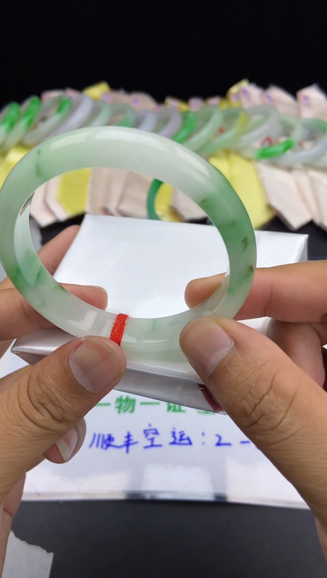 【闪购商品】S06-58+缅A手镯未镶嵌链接