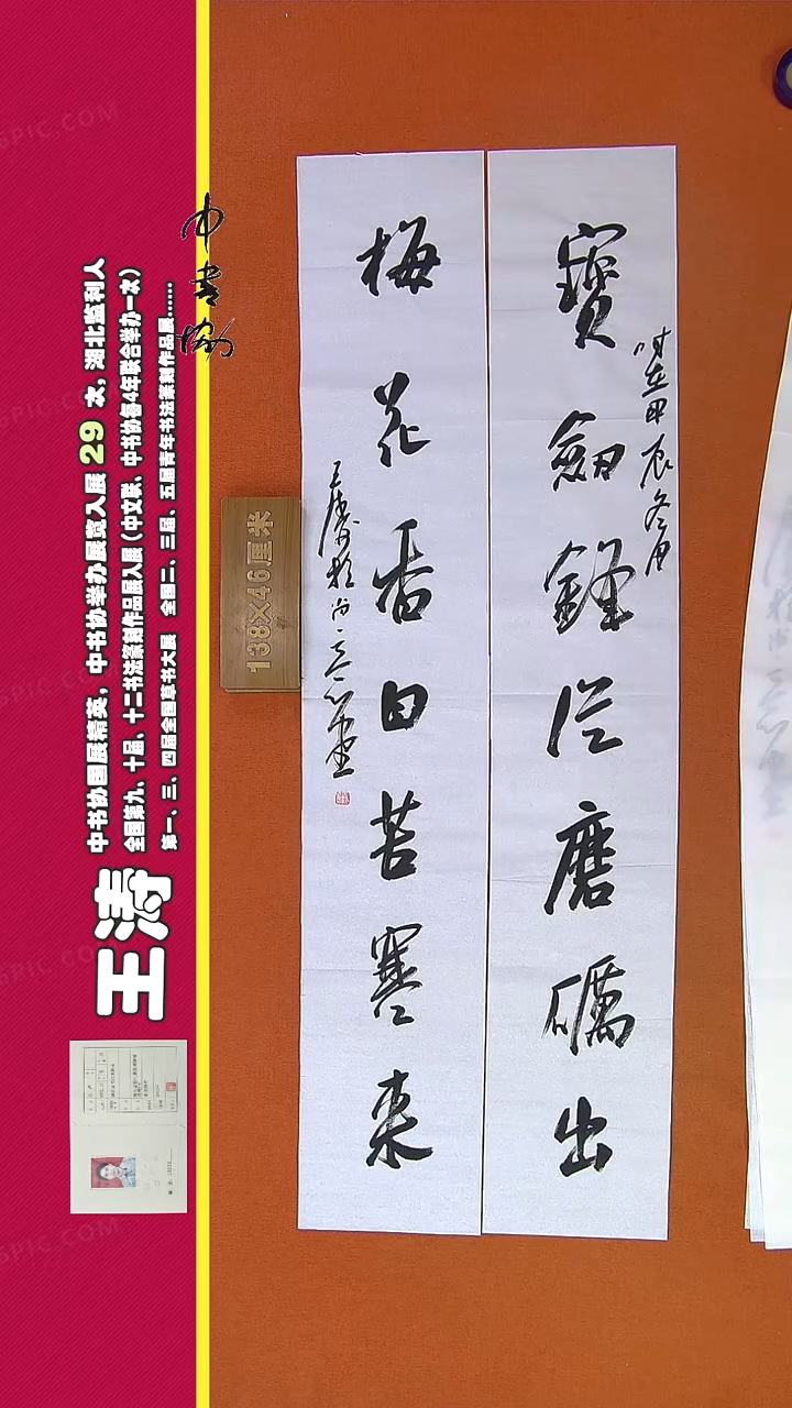 【闪购商品】书法815a王涛书法作品