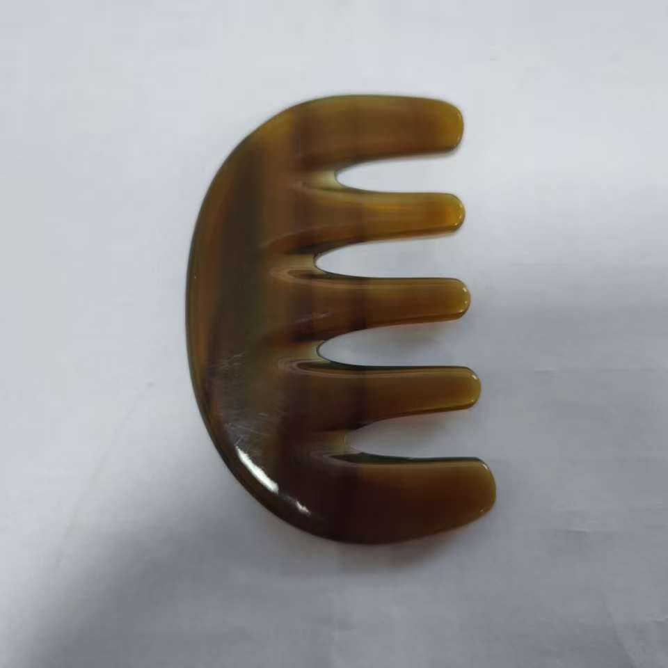 牦牛角按摩梳缓解疲劳