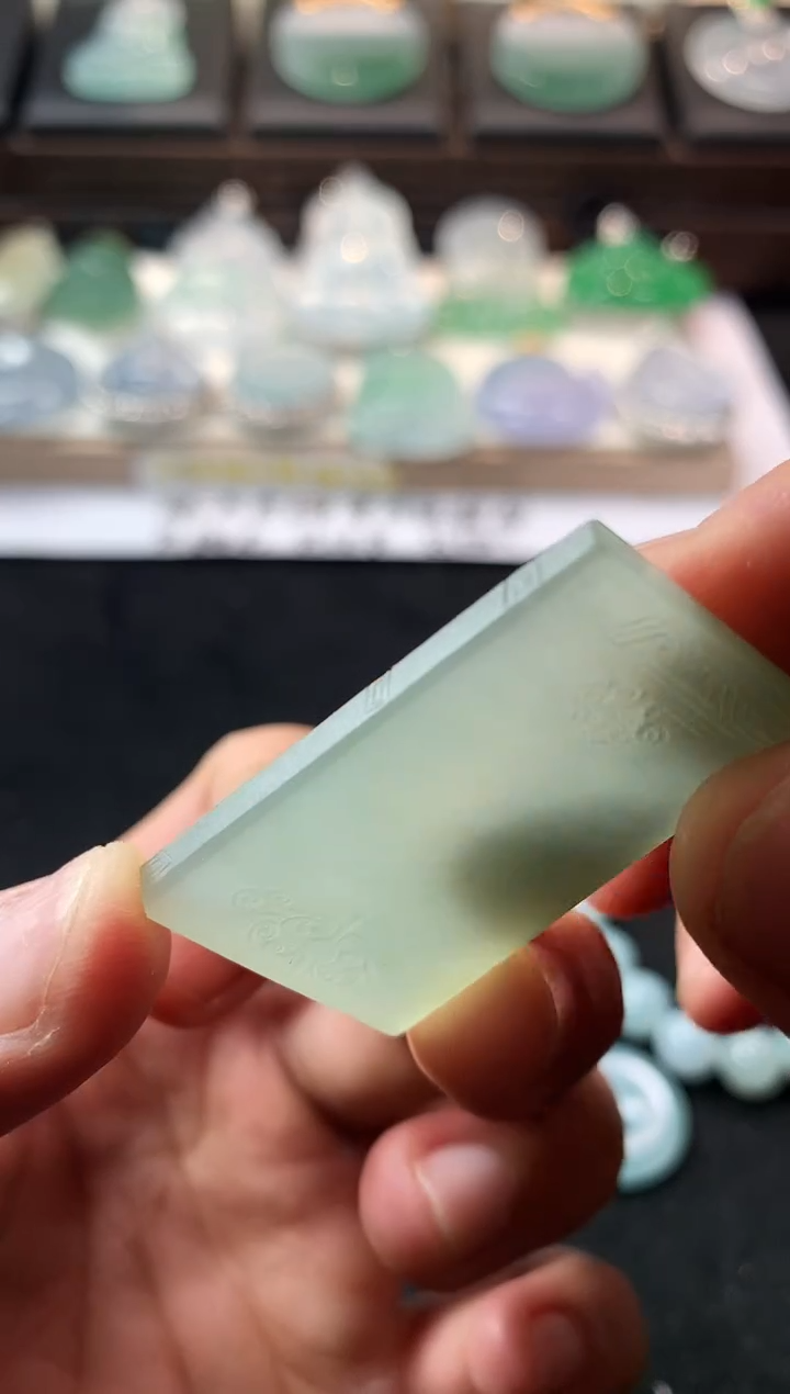 未镶嵌定制翡翠玛***～ 5075毛货不退不换