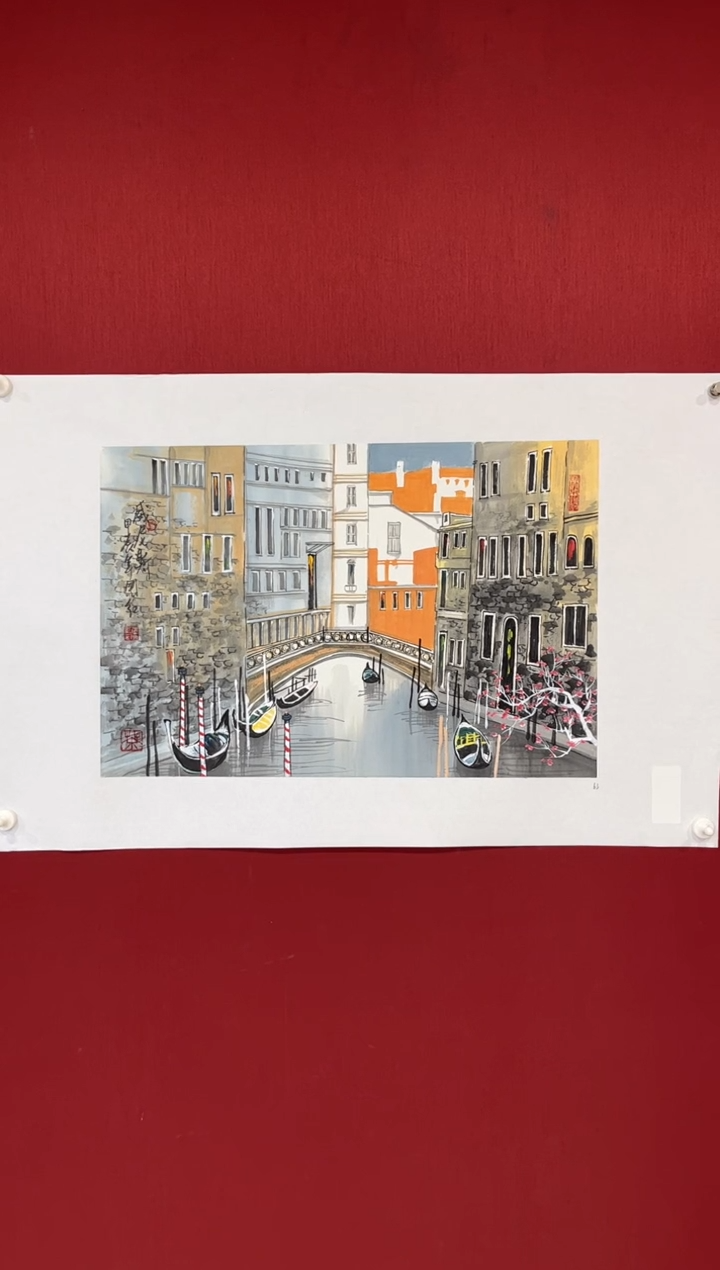 国画张国红老师画作