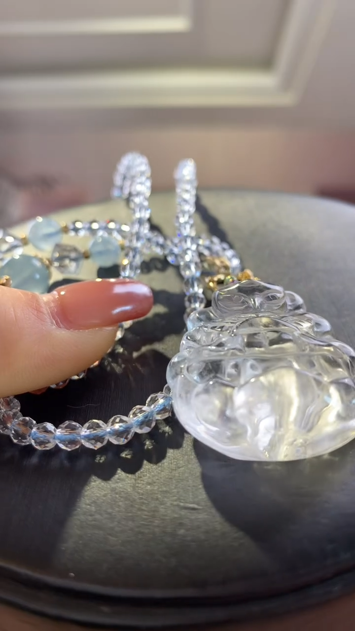 【闪购商品】水晶挂件未镶嵌水晶九尾狐