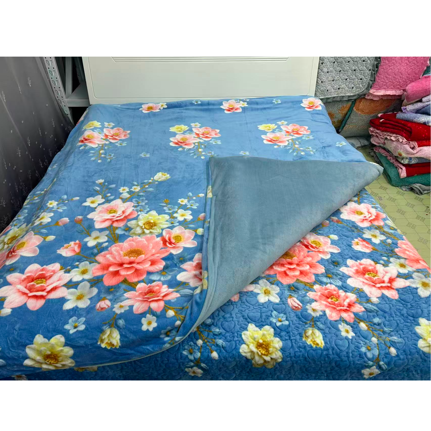 爆款新款加厚加密高克重牛奶绒双面绒被罩冬季加绒牛奶绒被套