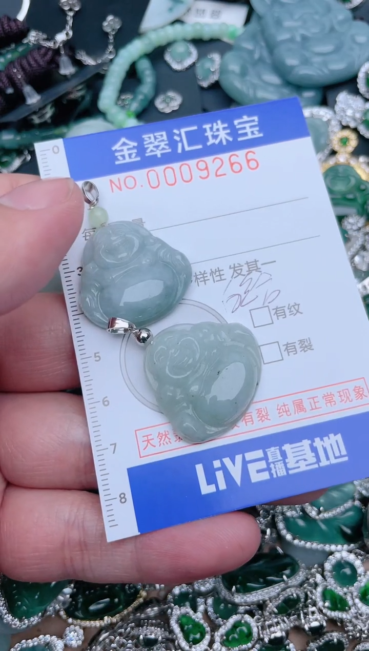 【闪购商品】翡翠颈饰未镶嵌9266....