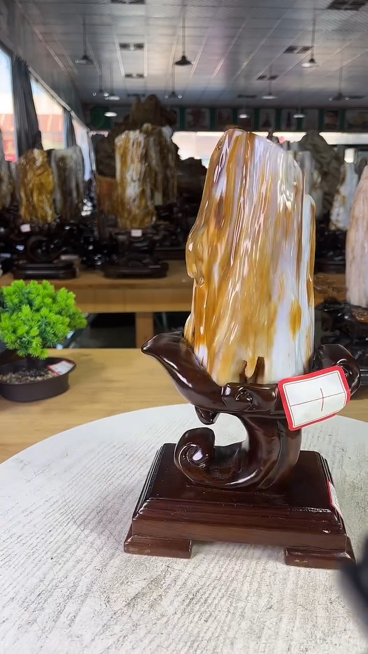 未镶嵌珠宝奇石硅化玉399