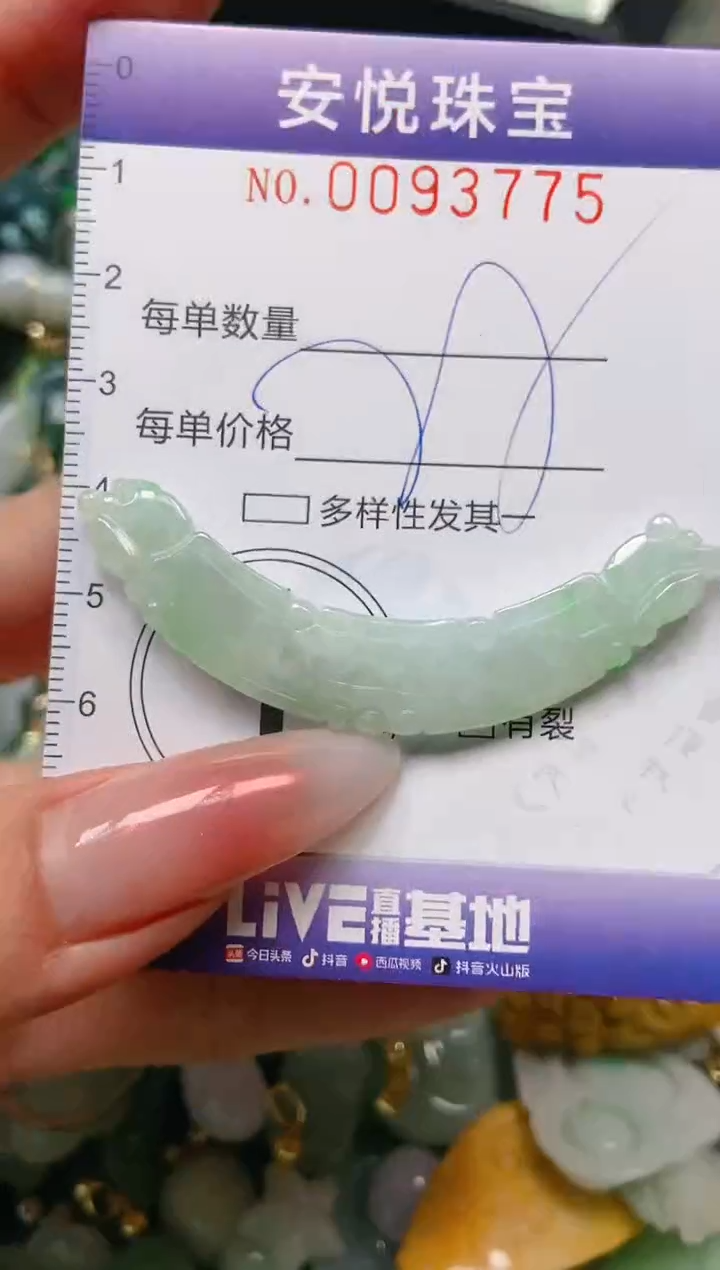 【闪购商品】翡翠颈饰未镶嵌闪购0093775