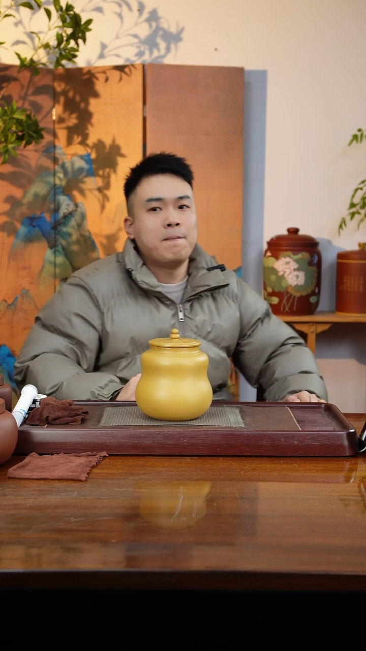 宜兴原矿紫砂茶叶罐