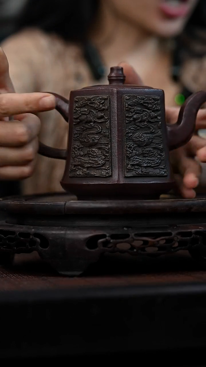 茶壶紫砂宜兴岁颐传砂原矿全手12