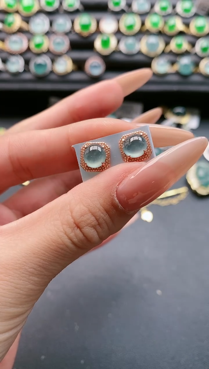 【闪购商品】翡翠戒指银S925镶嵌11111111