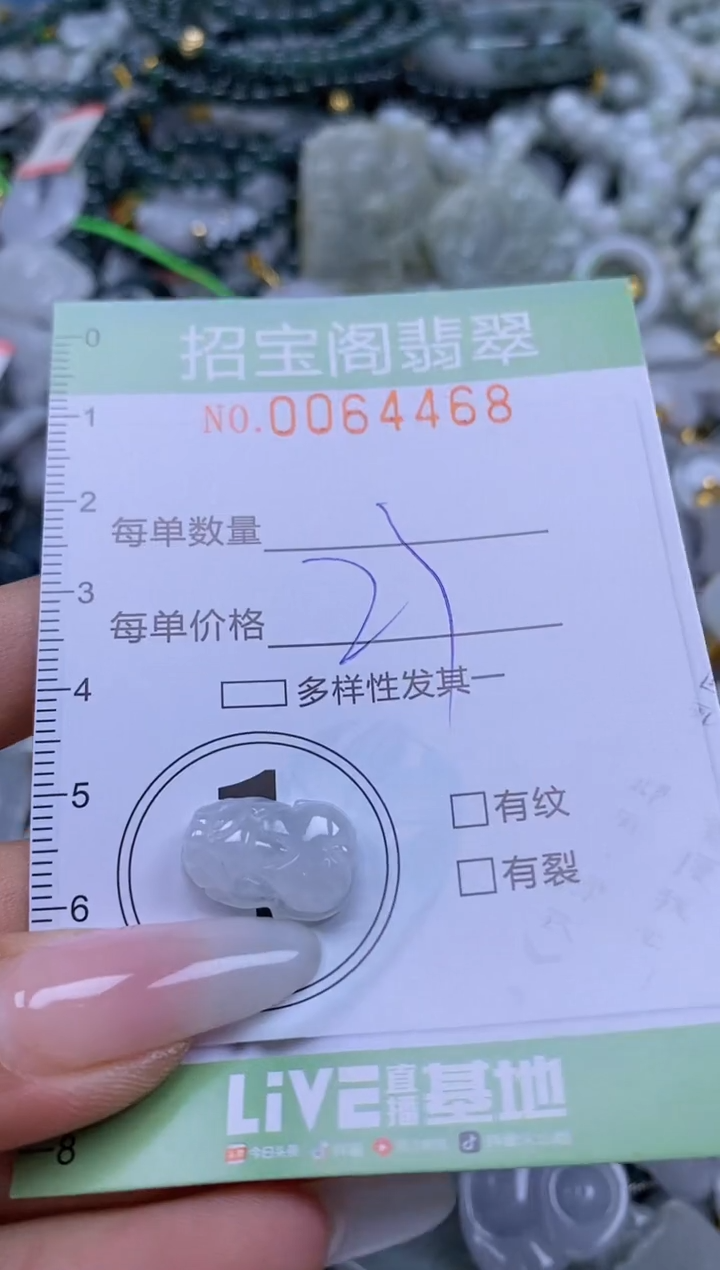 【闪购商品】翡翠颈饰未镶嵌闪购0064468