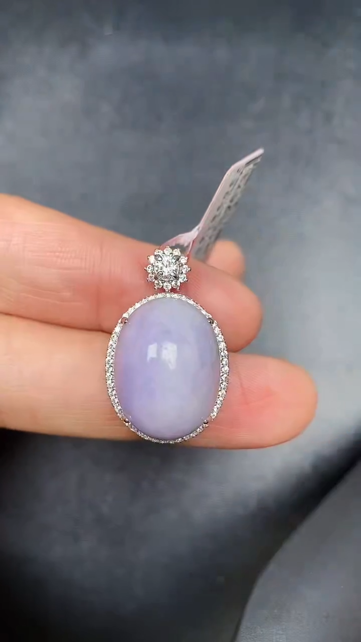 银S925镶嵌戒指翡翠9700