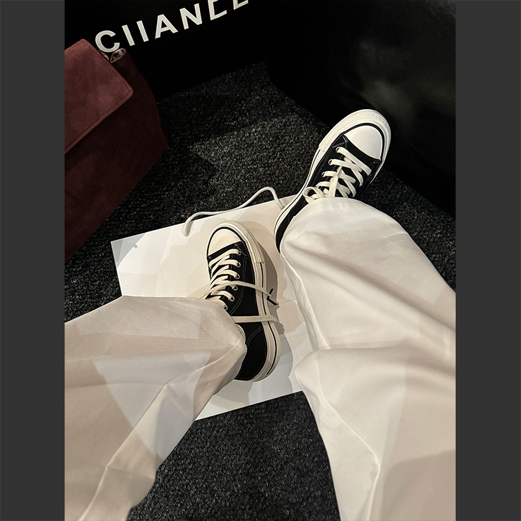 a592 【情书】 时尚休闲高帮帆布鞋