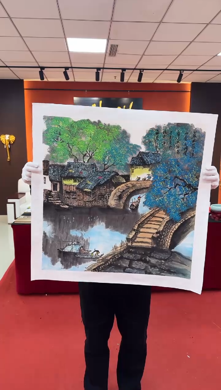 国画湖社画会/谢福堂-12-26-55